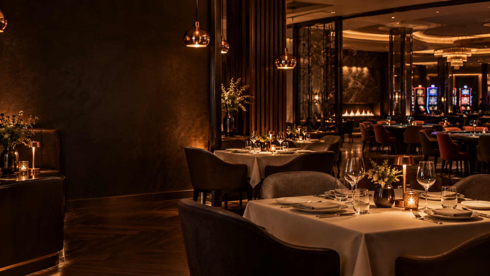 Ciepłe wnętrze restauracji Smak Strefy